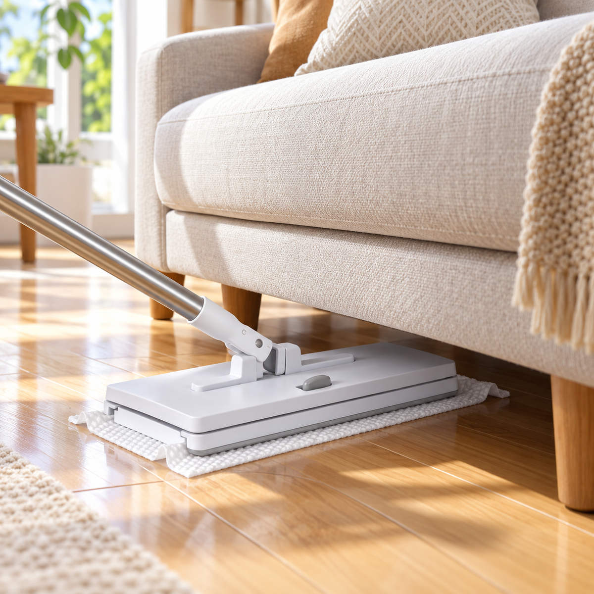 🧹 Dust Mop | Steel | Home Cleaning | Families | Effortless Dusting