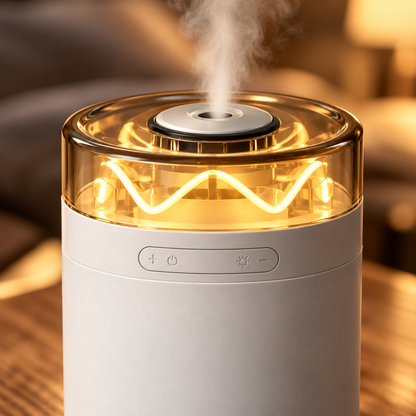 🌙 Humidifier | Matte Shell Bedroom | Homebodies | Vintage Filament Glow