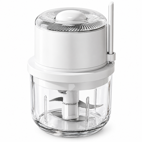 🥣 Electric Chopper | Stainless Steel Kitchen | Cooks | Compact Precision