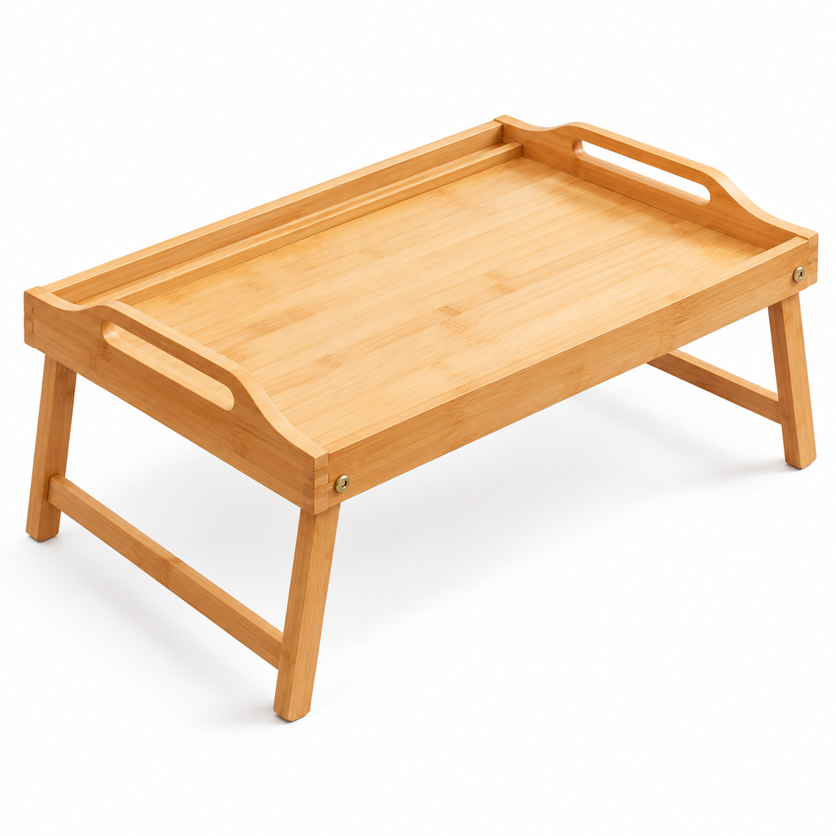 💻 Portable Bed Desk | Bamboo | Bedroom | Families | Foldable Comfort