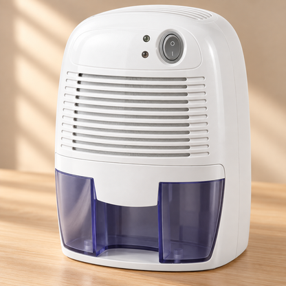 💧 Compact Dehumidifier | Plastic Bedroom | Homeowners | Visible Water Tank