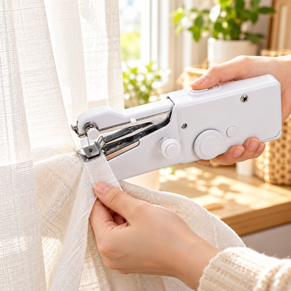 🧵 Mini Sewing Machine | ABS Metal | Home | Crafters | Portable Repair