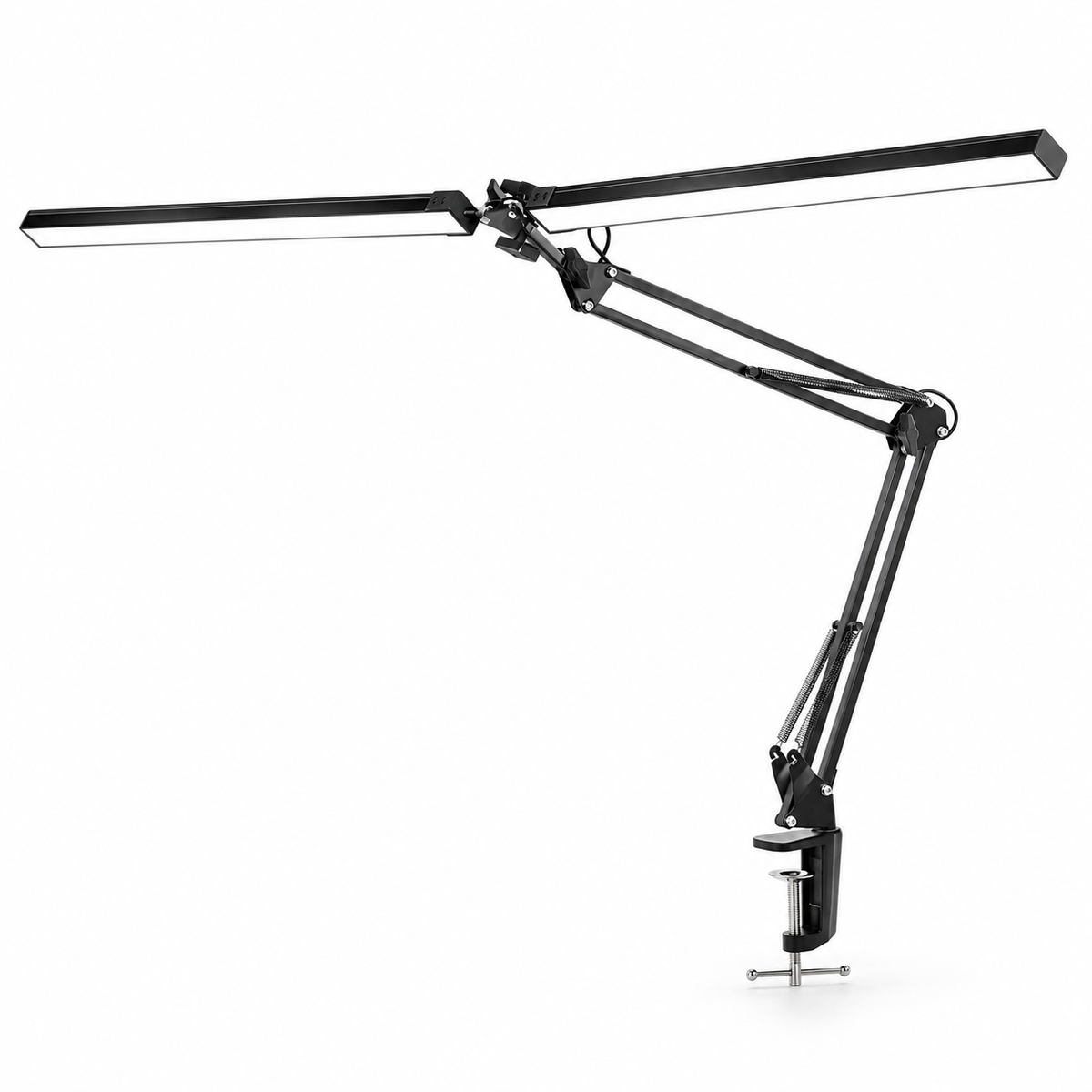 💡 Desk Lamp | Metal Study Lighting | Students | Dual-Head Flexibility