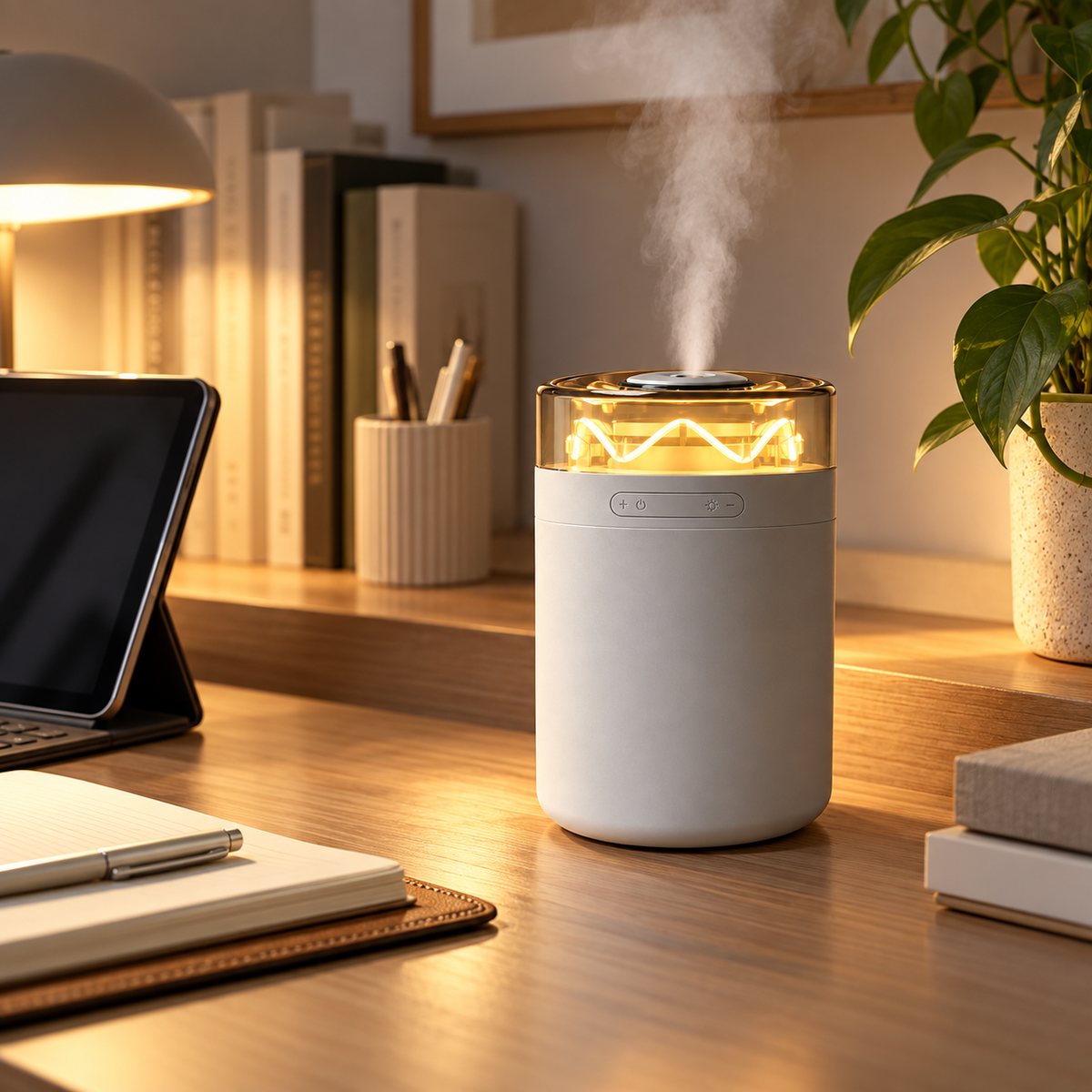 🌙 Humidifier | Matte Shell Bedroom | Homebodies | Vintage Filament Glow