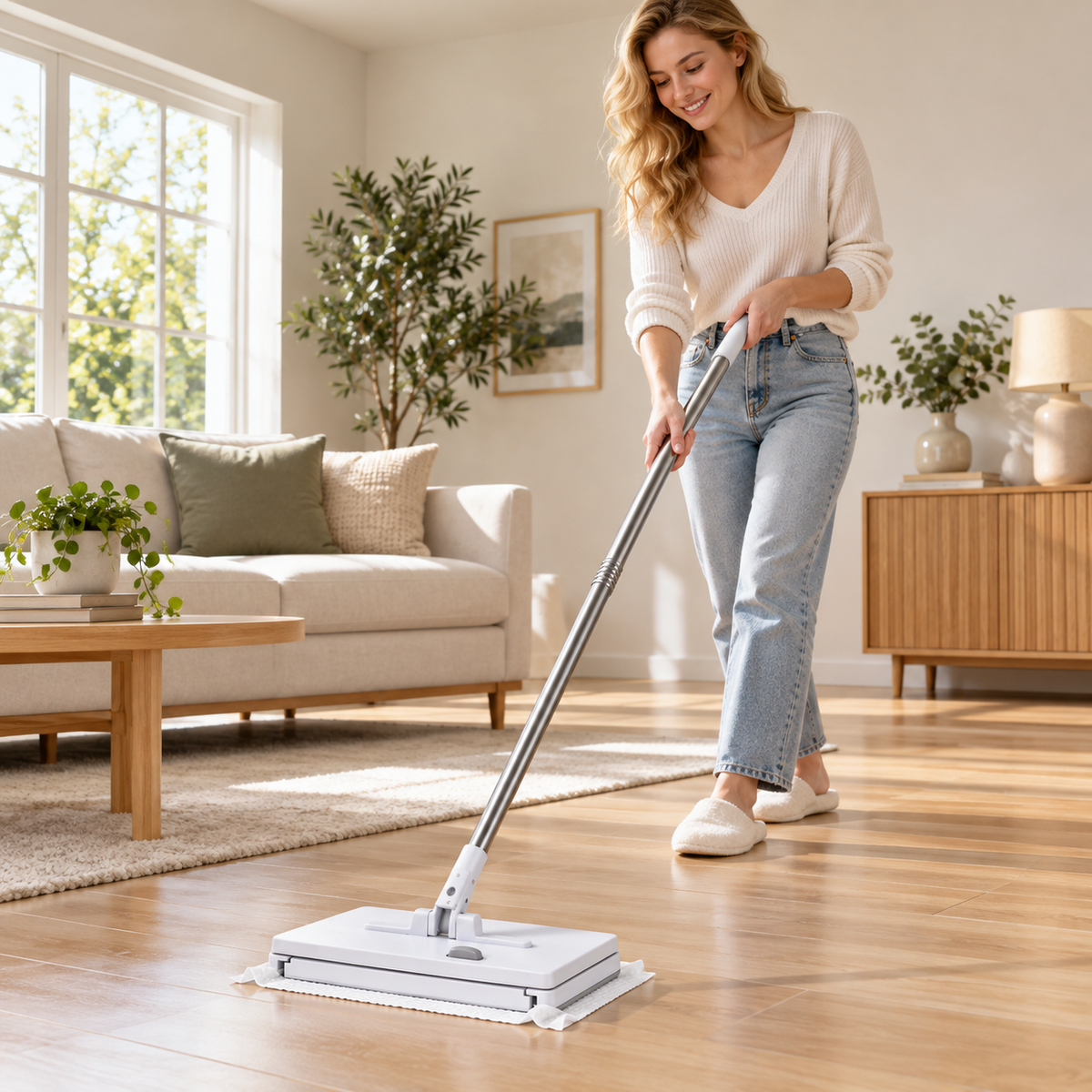🧹 Dust Mop | Steel | Home Cleaning | Families | Effortless Dusting