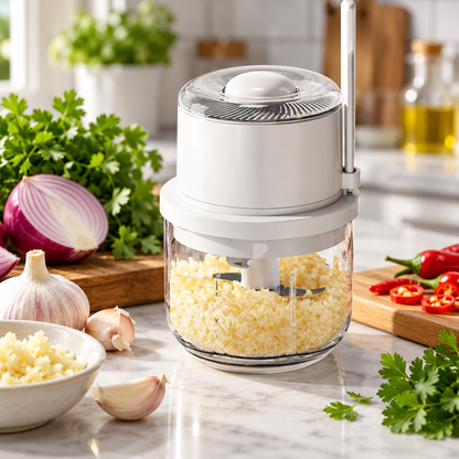🥣 Electric Chopper | Stainless Steel Kitchen | Cooks | Compact Precision