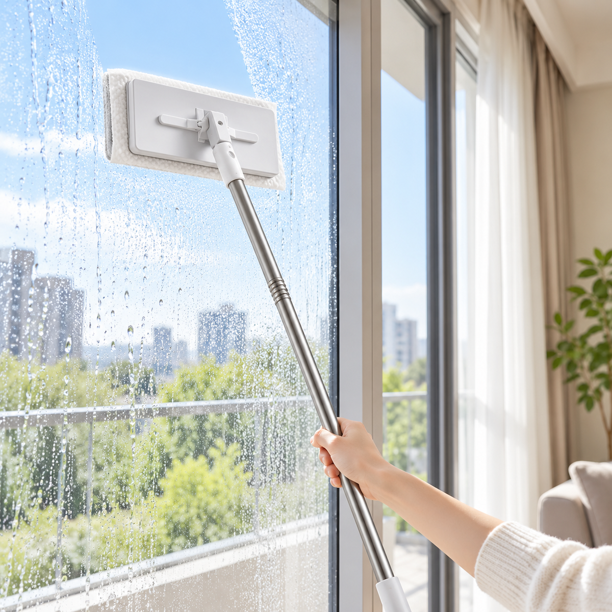 🧹 Dust Mop | Steel | Home Cleaning | Families | Effortless Dusting