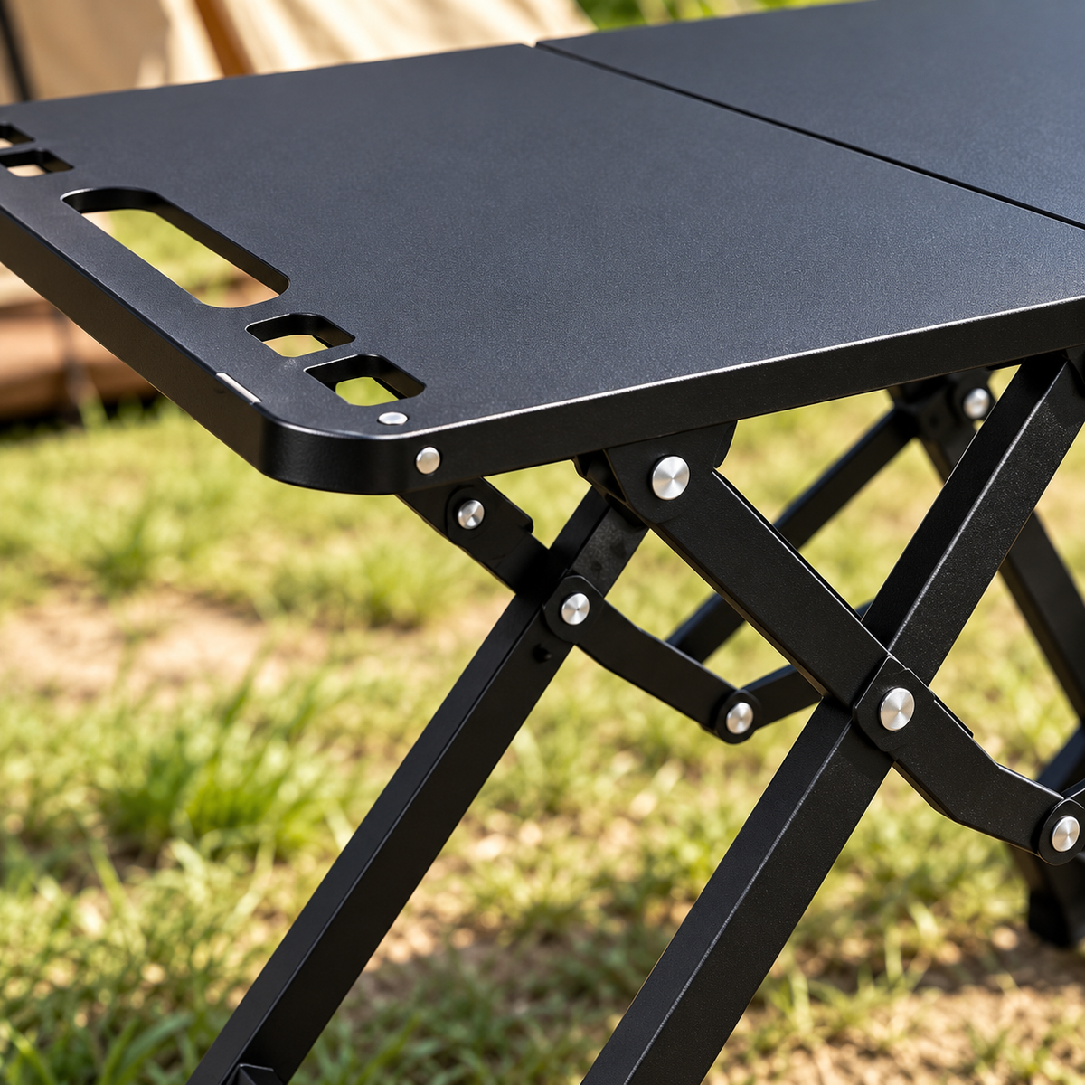 🏕️ Camping Table | Aluminum Outdoor | Campers | Expandable Folding Design