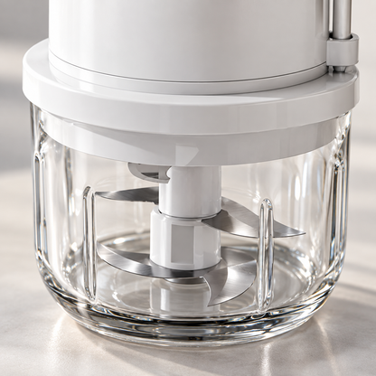 🥣 Electric Chopper | Stainless Steel Kitchen | Cooks | Compact Precision
