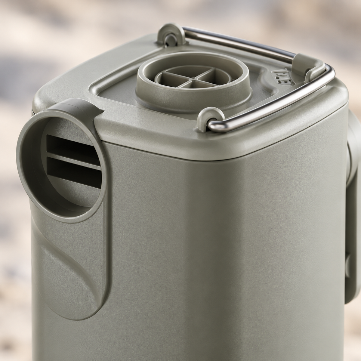 🔋 Portable Air Pump | ABS Camping | Campers Cordless Lighting